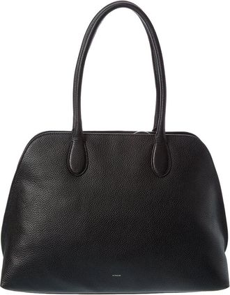 Vince Donna Large Leather Satchel