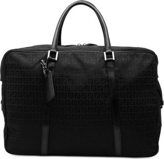 Fendi Pre-owned Fendi Zucchino Canvas Travel Bag Ladies NRYKPCVPD3MAKRB9