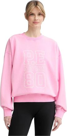 P.E Nation Elysian Sweat - Dames - Sweatshirts - Roze - M - Katoen - Hoodies & sweatvesten