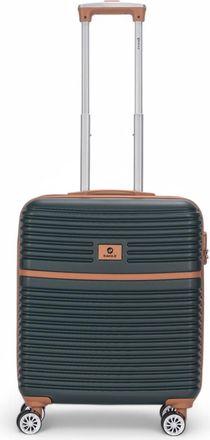 Infinity Leather Sterke ABS hardshell handbagagekoffer 56 x 45 x 25 cm Bagage geschikt voor British Airways