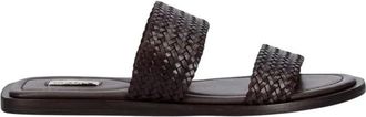 GANT Sunlaz Slide - Dames - Sandalen - Bruin - 41 EU - Leer - Schoenen