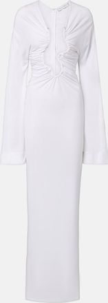 CHRISTOPHER ESBER Salacia ruched maxi dress