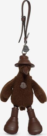 Moncler Schl&uuml;sselanh&auml;nger aus Fleece Duck Key Ring
