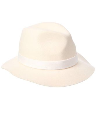 Bruno Magli Suede Band Wool Fedora