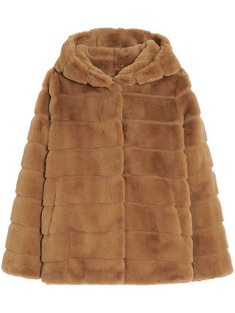 Apparis Cappotto Goldy con cappuccio - Marrone