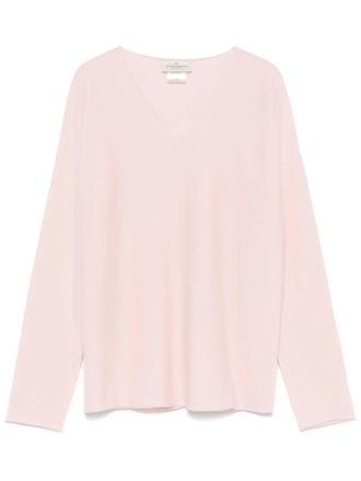 Bruno Manetti cashmere top - Pink