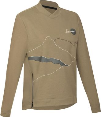 LaMunt Brown Erika Arty Relaxed High Sweater