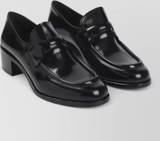Churchs prudence penny loafers medium heel leather