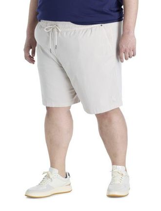 Psycho Bunny Big & Tall Willis Stretch Shorts in Natural Linen at Nordstrom, Size 1X Big