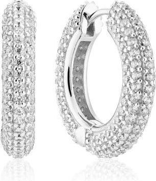 Sif Jakobs Jewellery Earrings Carrara Medio in Sterling Silver at Nordstrom, Size Medium