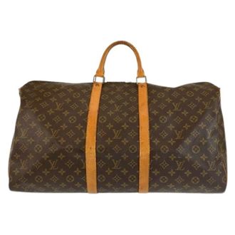 Louis Vuitton Pre-owned Weekend Bags, unisex, Brown, Size: ONE SIZE Pre-owned Monogram Boston Bag