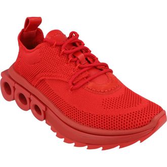 Ferragamo Nima Knit Low Top Sneaker in Red at Nordstrom Rack, Size 6
