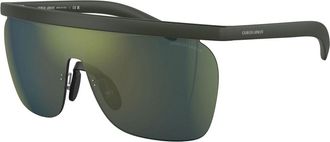 Giorgio Armani Black Acetate Mens Sunglasses