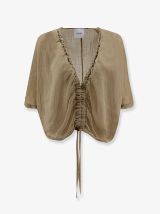 Nude Camicia in misto lino - NUDE - gender_Woman