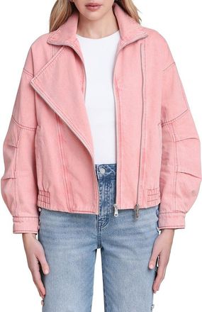 Avec Les Filles Layered Bomber Jacket