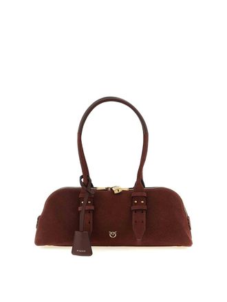 Pinko Bowling Baguette Large Shoulder Bag