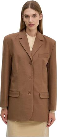 2nd Day Harry Blazer - Dames - Blazers - Bruin - XS - Polyester - Jassen