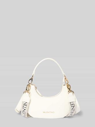 Valentino Handbags Shoulder Bag mit Logo-Applikation Modell Zero in Weiss, Gr&ouml;&szlig;e 1