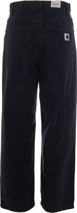 Carhartt Work in Progress Womens Jeans Brandon Black Stone Washed Cotton Smith Denim smith