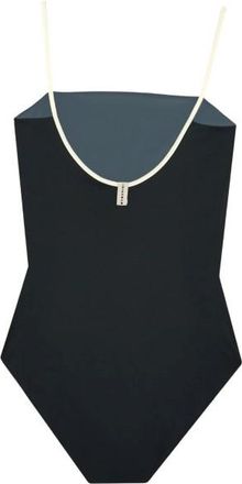 Mymarini Easybody Badeanzug f&uuml;r Damen | schwarz