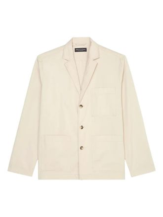 Marc O'Polo button-up utility blazer - men - Cotton - M - Neutrals