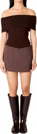 Nia Anne Marie Sweater In Espresso