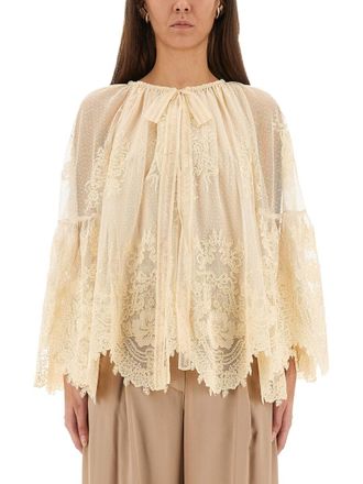 Zimmermann Hypnotic Lace Blouse