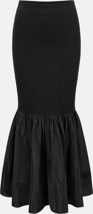 Staud Hawthorne Mermaid-Hem Midi Skirt