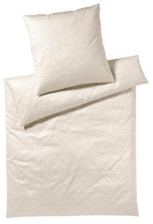 Schubiger M&ouml;bel Bettw&auml;sche Maison Arcs Natur