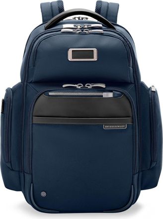 Briggs & Riley Medium Work Cargo Backpack in Navy at Nordstrom