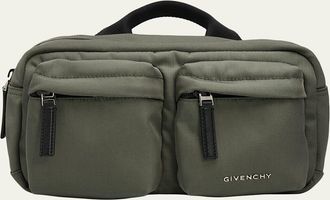 Givenchy Mens Essential U Nylon Belt Bag