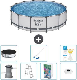 Bestway Piscina Bestway Steel Pro Max Redonda - 427x122 Cm - 8-piezas S552