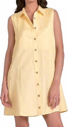 Elan Lorelai Dress In Vanilla