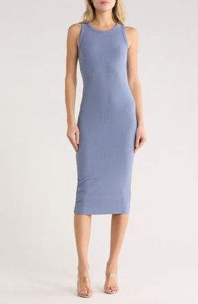 L'agence Racerback Midi Dress in Wild Wind at Nordstrom Rack, Size Xx-Large