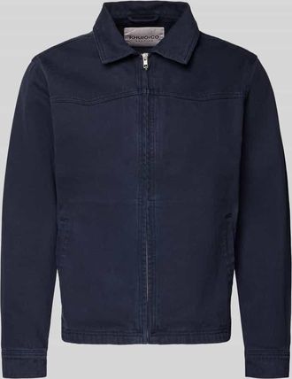Khujo Jeansjacke mit Rei&szlig;verschluss Modell REILLY in Marine, Gr&ouml;&szlig;e XXL