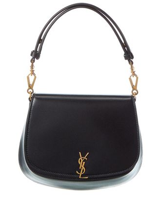 Saint Laurent Voltaire Top Handle Leather Satchel