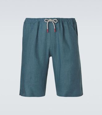 Kiton Linen shorts