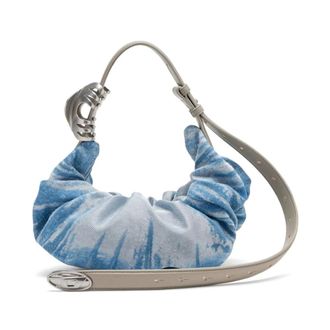 Diesel Shoulder Bags, female, Blue, Size: ONE SIZE Shoulder Bag