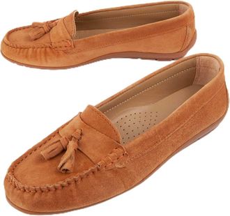Purapiel Meilis3 Womens Leather Loafer 103040, brown, 8.5 UK