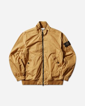 Stone Island Men s Crinkle Reps NY Jacket Mustard