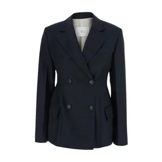 Tela Dames, Jassen, Grijs, Maat: XS Wol