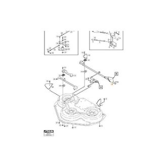 STIGA Sports Conjunto De Eje Trasero (amarillo) Original Stiga - 1134-7602-01