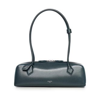 Alaia Le Teckel Shoulder Bag - female - Ala&iuml;a - Shoulder Bags - Blue - ONE SIZE - Bags