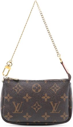 Louis Vuitton 2019 Monogram Mini Pochette Accessoires handbag - Marrone