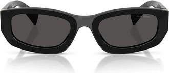 Miu Miu Sunglasses Mub04 S 16 K08 Z Black/Dark Gray Women