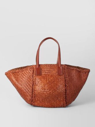 Dragon Diffusion teresa large beach bag braided leather