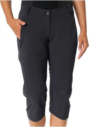 Vaude Yaras 3/4 Pants Velohose f&uuml;r Damen | schwarz