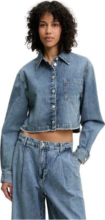 Moschino Mujer, Blusas y Camisas, Azul, Talla: XS