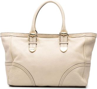 Gucci Pre-owned Gucci Guccissima Trimmed Calfskin Signoria Tote Ladies 2E9TV9OK5Q5MBJ72