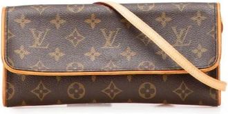 Louis Vuitton Pre-owned Cross Body Bags, female, Brown, Size: ONE SIZE Pre-owned Canvas crossbody-bags